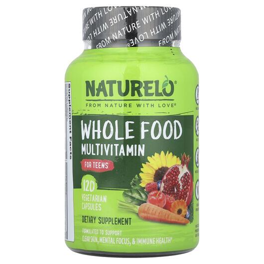 Основное фото товара Whole Food Multivitamin for Teens, Витамины для подростков, 120 к