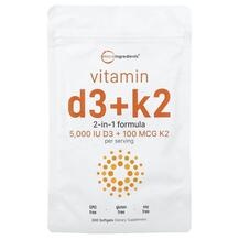 Vitamin D3 + K2 Витамины D3 + K2 Micro Ingredients