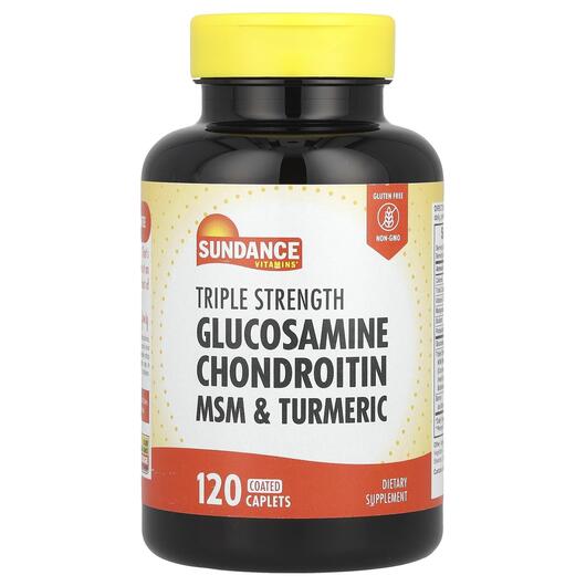 Основное фото товара Triple Strength Glucosamine Chondroitin, Глюкозамин Хондроитин, 1