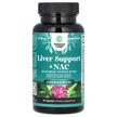 Фото товара Liver Support + NAC with Milk Thistle, Поддержка печени, 60 капсу