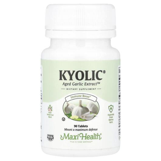 Основное фото товара Экстракт Чеснока, Kyolic Aged Garlic Extract, 90 таблеток