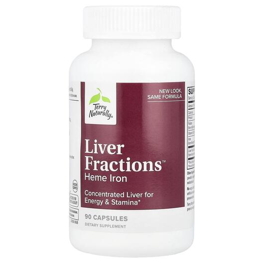 Основное фото товара Terry Naturally, Поддержка печени, Liver Fractions, 90 капсул