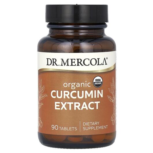 Основное фото товара Dr. Mercola, Куркумин, Organic Curcumin Extract, 90 таблеток