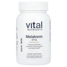 Melatonin 20 mg Мелатонин Vital Nutrients 60 капсул