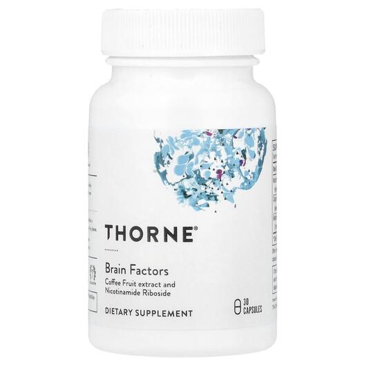 Основное фото товара Thorne, Поддержка памяти и внимания, Brain Factors, 30 капсул
