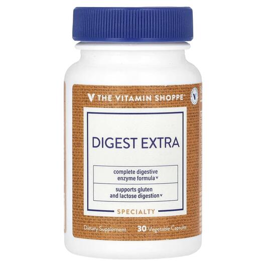 Основное фото товара TheVitaminShoppe, Ферменты, Digest Extra, 30 капсул