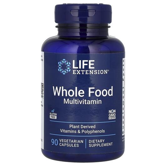 Основне фото товара Plant-Based Multivitamin, Мультивітаміни, 90 капсул
