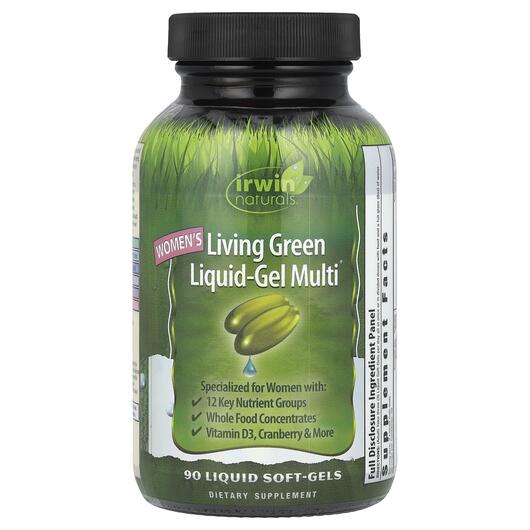 Основное фото товара Women's Living Green Liquid-Gel Multi, Витамины для женщин, 