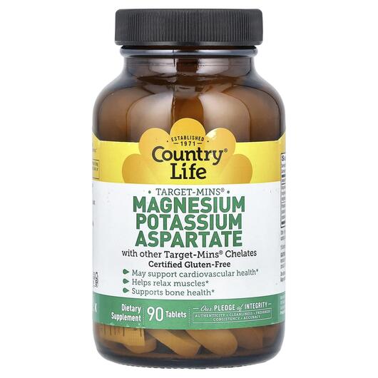 Основное фото товара Target-Mins Magnesium Potassium Aspartate, Минеральные добавки, 9