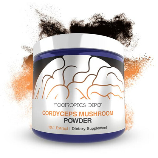 Основное фото товара Грибы Кордицепс, Cordyceps Mushroom Powder, 30 г