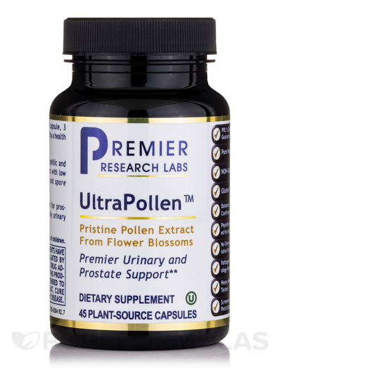Основное фото товара Premier Research Labs, Пчелиная пыльца, UltraPollen, 45 капсул