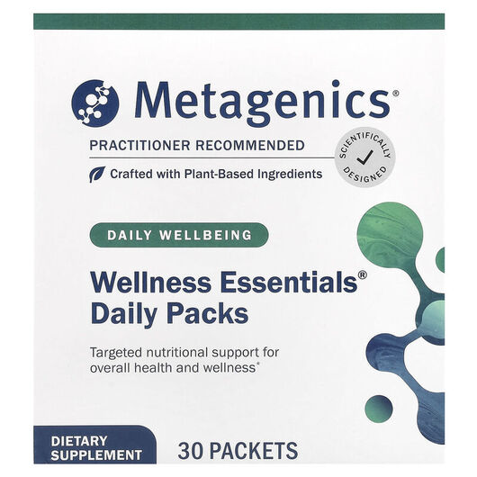 Основное фото товара Мультивитамины, Wellness Essentials Daily Packs, 30 пакетов