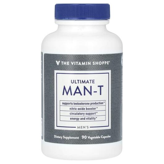 Основное фото товара Витамины для мужчин, Men's Ultimate Man-T, 90 капсул