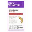 Фото товару New Chapter, Wholemega Fish Oil 1000 mg, Омега 3, 60 капсул