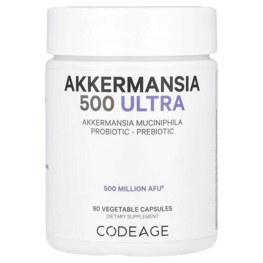Основное фото товара CodeAge, Аккермансия, Akkermansia 500 Ultra, 90 капсул