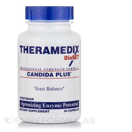 Основное фото товара Theramedix, Поддержка Кандиды, Candida Plus, 84 капсул