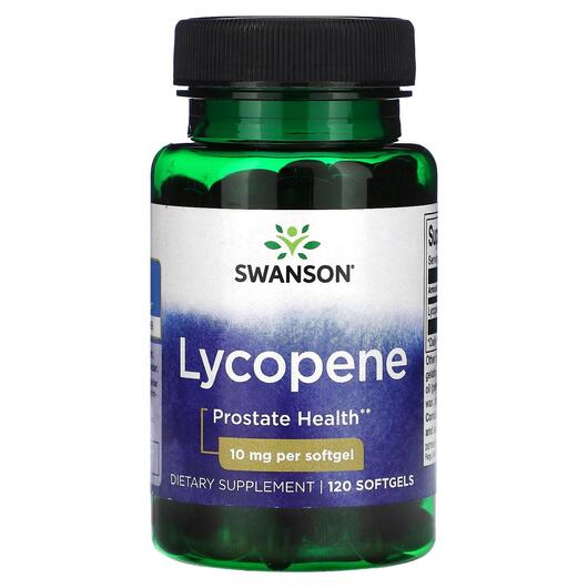 Основное фото товара Swanson, Ликопин, Lycopene 10 mg, 120 капсул