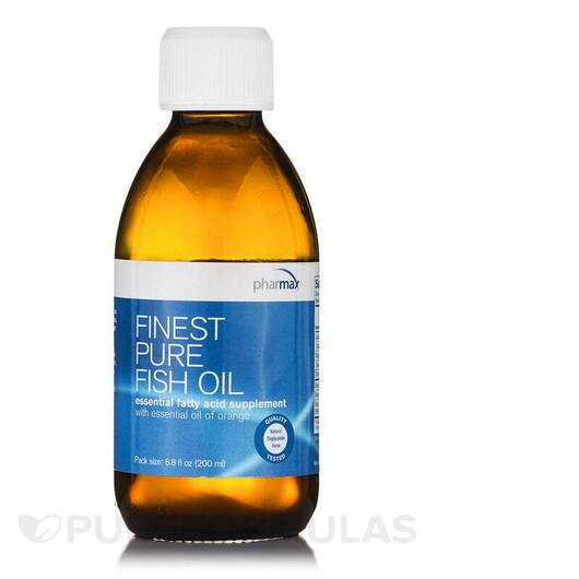 Основное фото товара Pharmax, Омега 3, Finest Pure Fish Oil Orange, 200 мл