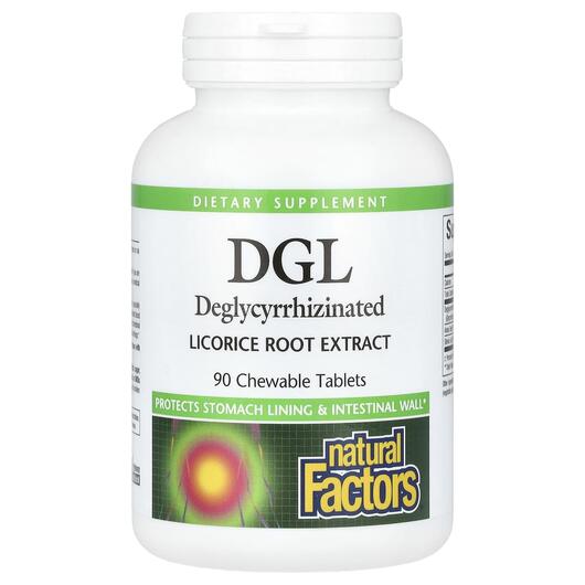 Основное фото товара Лакрица, DGL Deglycyrrhizinated Licorice Root Extract, 90 капсул