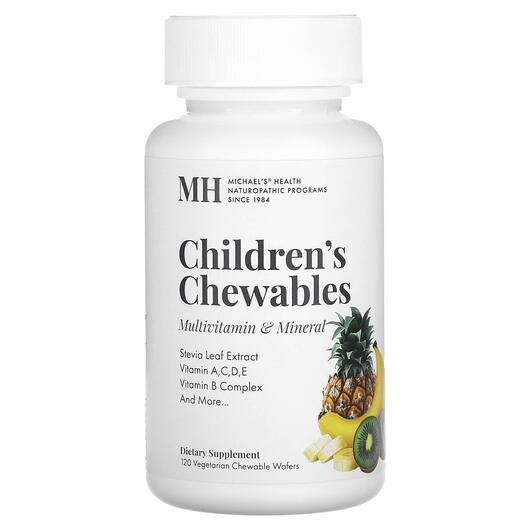 Основное фото товара Children's Chewables, Мультивитамины, 120 Vegetarian Chewabl