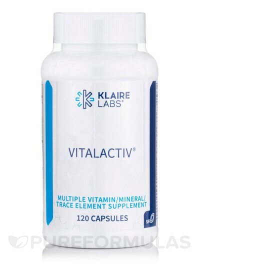 Основное фото товара Klaire Labs, Альфа-липоевая, VitalActiv, 120 капсул