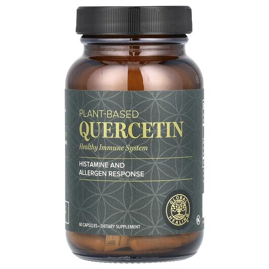 Основное фото товара Global Healing, Кверцетин, Plant Based Quercetin, 60 капсул