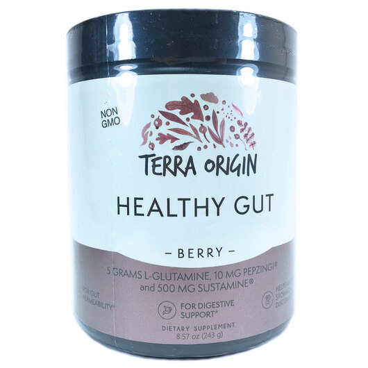 Основное фото товара Terra Origin, Поддержка кишечника, Healthy Gut Berry, 243 г