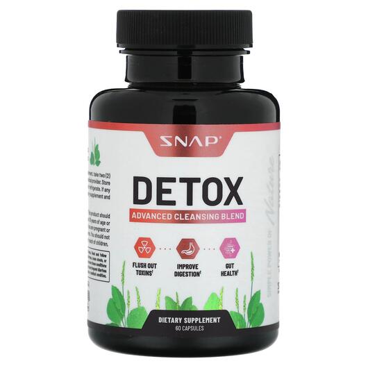 Основное фото товара Детокс и очистка, Detox Advanced Cleansing Blend, 60 капсул