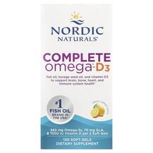 Огляд на Омега-3 + D3 Лимон Complete Omega D3 Огляд на Омега-3 + D3 Лимон Complete Omega D3
