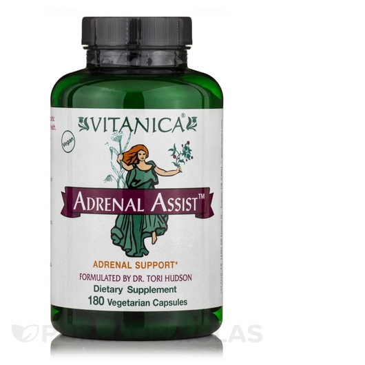 Основное фото товара Vitanica, Поддержка надпочечников, Adrenal Assist, 180 капсул