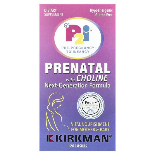 Основное фото товара Витамины для беременных, Prenatal with Choline, 120 капсул