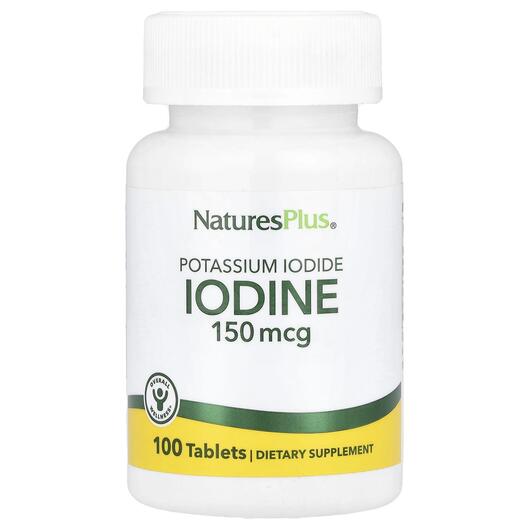 Основное фото товара Йодид калия 150 мкг, Potassium Iodide 150 mcg, 100 таблеток