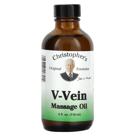 Основное фото товара Поддержка вен ног, V-Vein Massage Oil, 118 мл