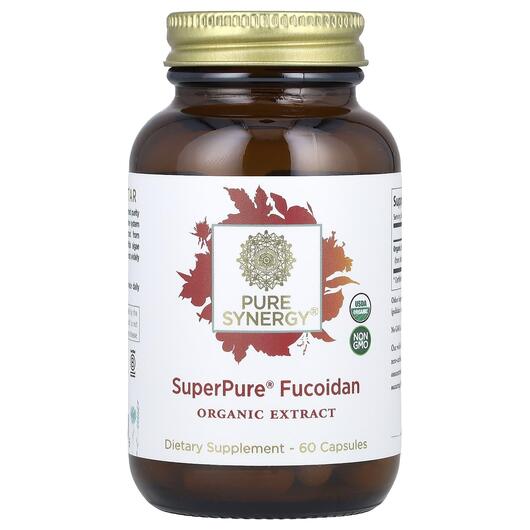Основное фото товара Pure Synergy, Водоросли, SuperPure Fucoidan, 60 капсул