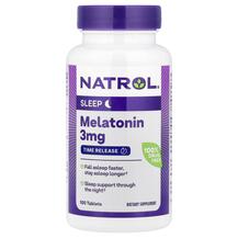 Melatonin Time Release 3 mg 100 Мелатонин 3 мг