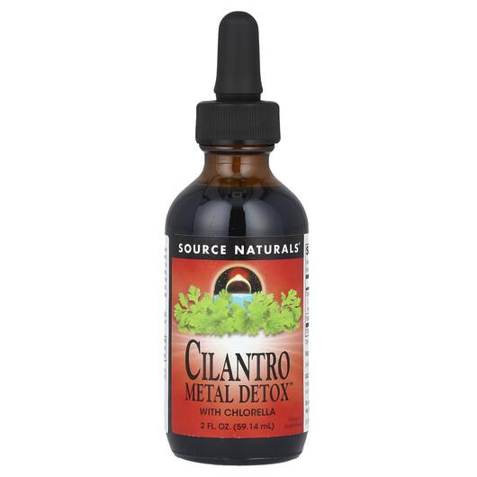 Основное фото товара Детокс и очистка, Cilantro Metal Detox With Chlorella, 59.14 мл