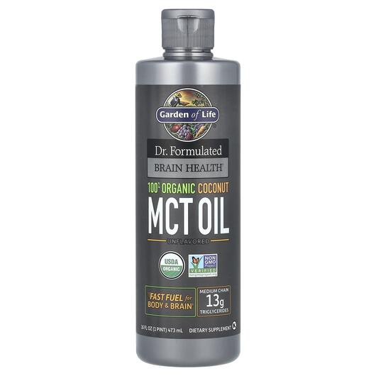 Основное фото товара Garden of Life, МСТ Масло, MCT Oil, 473 мл