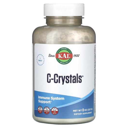 Основное фото товара KAL, Витамин C, C-Crystals, 227 г