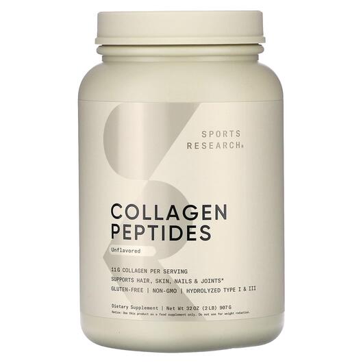 Основное фото товара Коллагеновые пептиды, Collagen Peptides Unflavored 1000 g, 1000 г