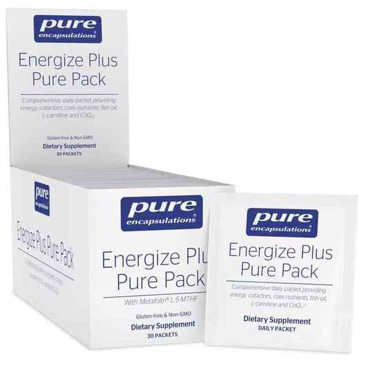 Основное фото товара Мультивитамины, Energize Plus Pure Pack, 30 шт