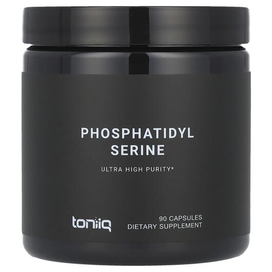 Основное фото товара Toniiq, Фосфатидилсерин, Phosphatidyl Serine, 90 капсул