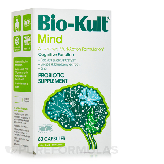 Основное фото товара Bio-Kult, Пробиотики, Mind, 60 капсул