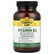Фото товару Vitamin D3 High Potency 250 mcg 10000 IU, Вітамін D3, 200 капсул