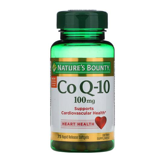 Основне фото товара Nature's Bounty, Co Q-10 100 mg, Коензим Q-10 100 мг, 75 кап