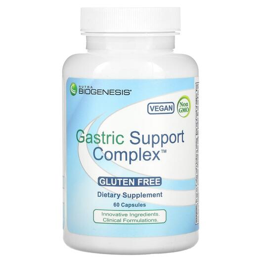 Основное фото товара Nutra BioGenesis, Ферменты, Gastric Support Complex, 60 капсул