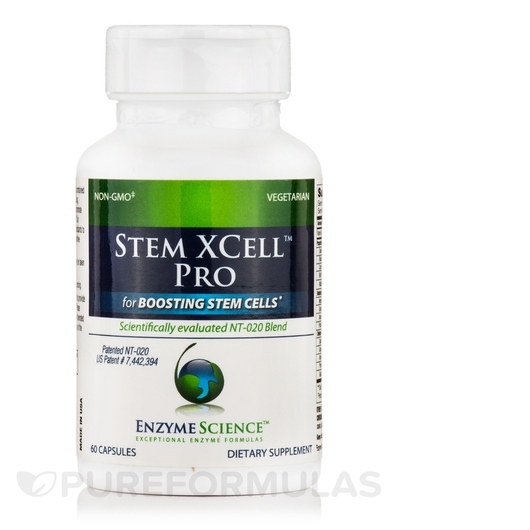 Основное фото товара Enzyme Science, Клеточное здоровье, Stem XCell Pro, 60 капсул