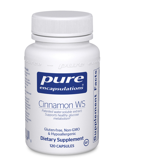 Основное фото товара Pure Encapsulations, Экстракт корицы, Cinnamon WS, 120 капсул