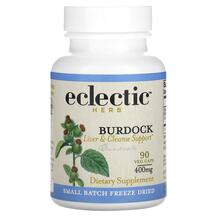 Burdock Raw 500 mg Корень лопуха 500 мг Eclectic