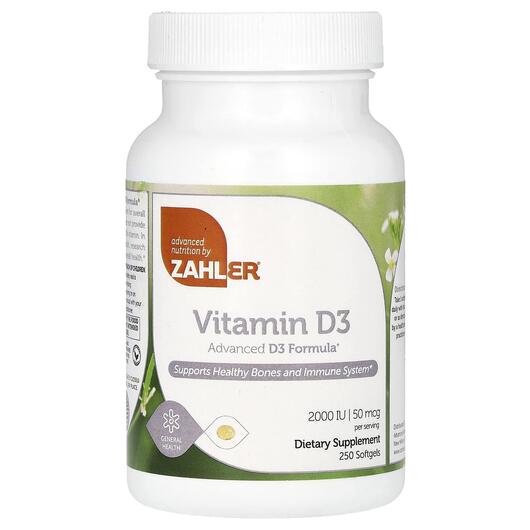 Основное фото товара Vitamin D3 Advanced D3 Formula, Липосомальный Витамин D3, 250 кап