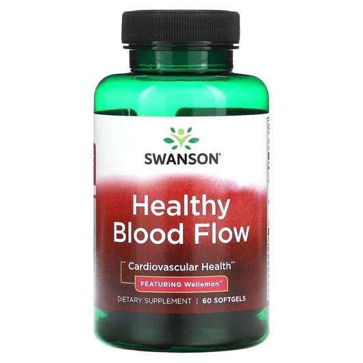Основное фото товара Swanson, Кардио комплекс, Healthy Blood Flow, 60 капсул